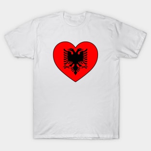 Heart - Albania _036 T-Shirt